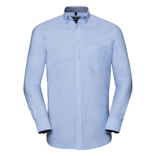 CAMISA OXFORD PRE LAVADA MANGA LARGA REF R920M RUSSELL