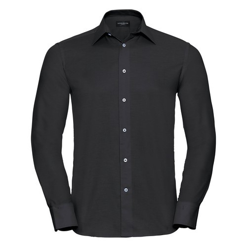 CAMISA ENTALLADA OXFORD MANGA LARGA REF R922M RUSSELL