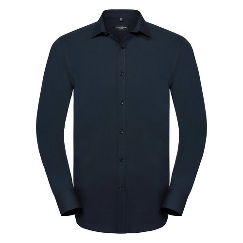 CAMISA STRETCH ULTIMATE MANGA LARGA REF R960M RUSSELL