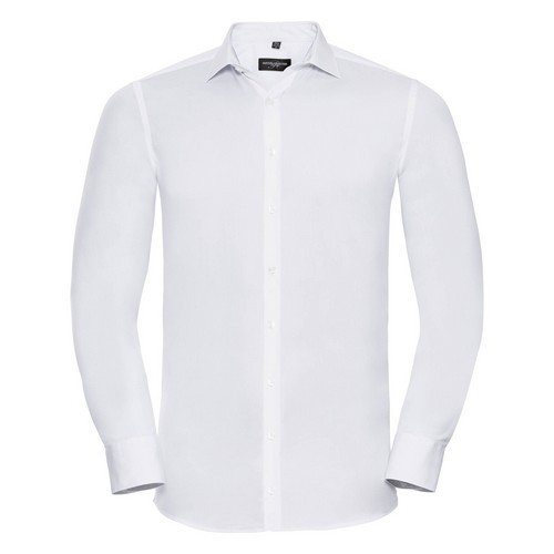 CAMISA STRETCH ULTIMATE MANGA LARGA REF R960M RUSSELL