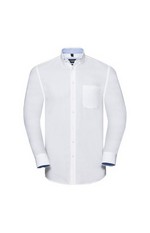 CAMISA OXFORD PRE LAVADA MANGA LARGA REF R920M RUSSELL